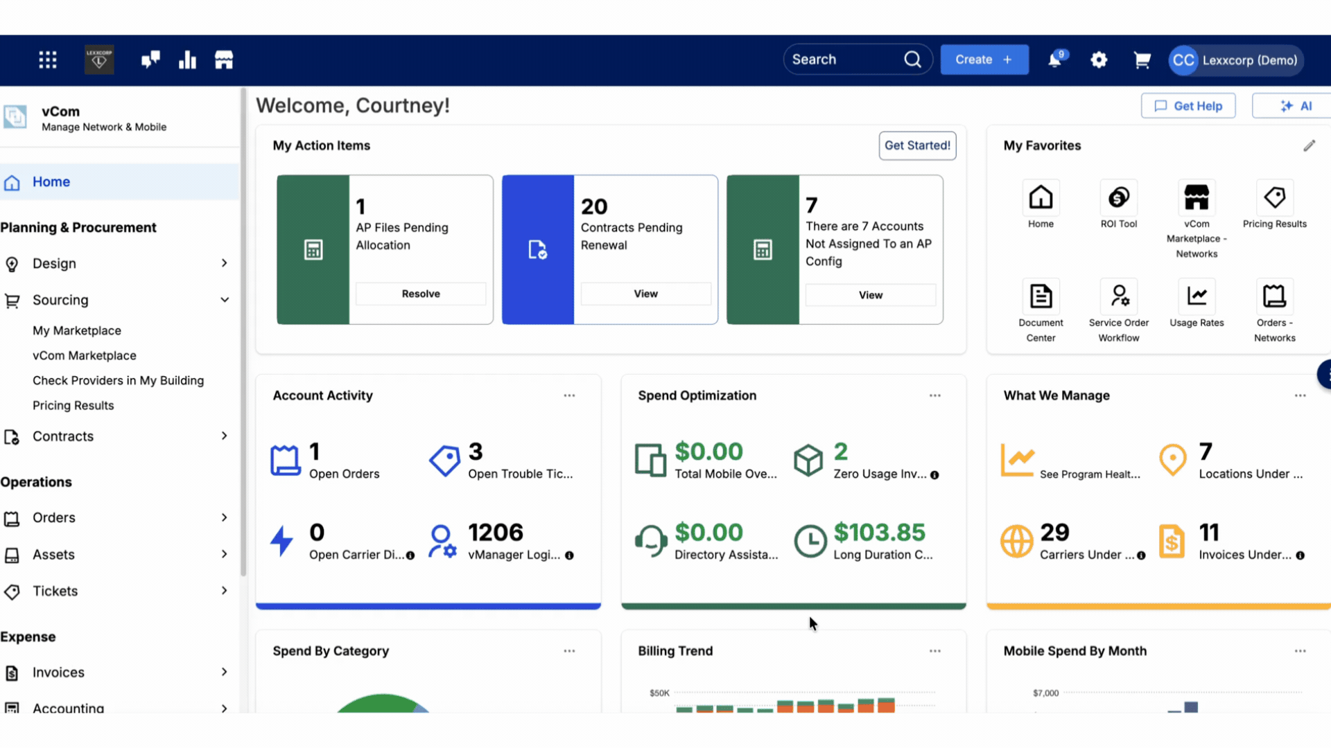 Drive efficiency and optimize network spend
